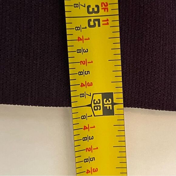 Talbots Eggplant Career Academia Minimalist Shift Dress NWOT Size 10 - Picture 14 of 14